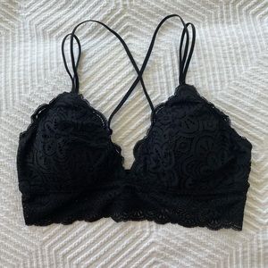 Aerie strappy back lace bralette